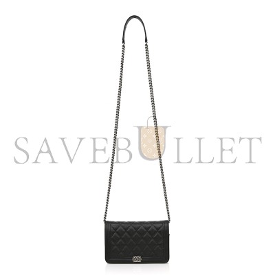 CHANEL LEBOY WALLET ON CHAIN WOC AP1117 (19*12*3.5cm)